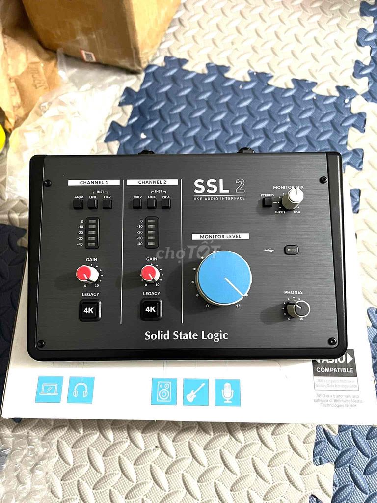 Sound card Solid State Logic SSL 2 99 Full box. Mua bán Tivi, Âm thanh tại Huyện Cẩm Giàng Hải Dương được đăng bởi Phạm Văn Trọng hình 1