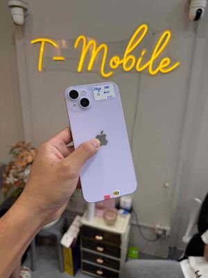 14 Plus 256GB Tím LL/A 100% zin đẹp