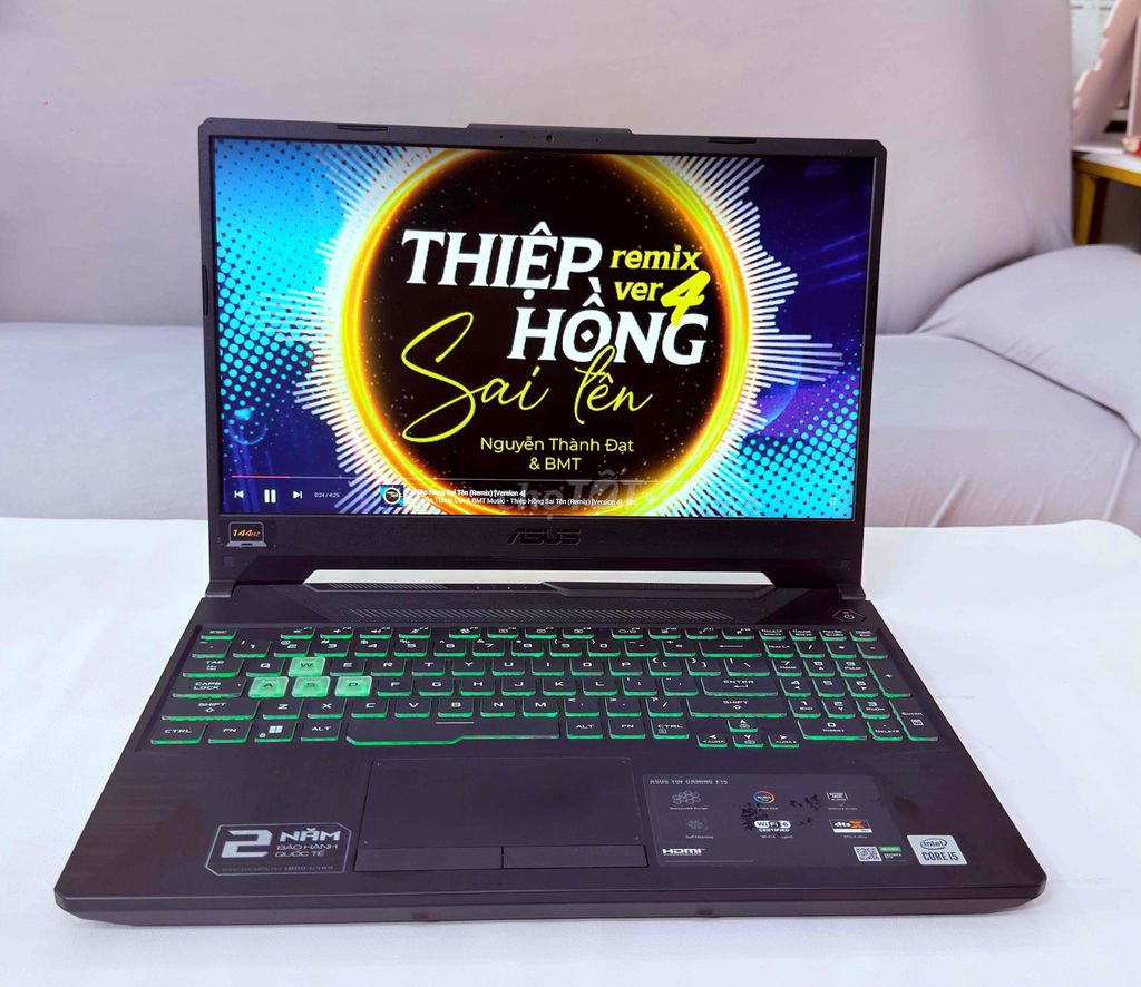 ASUS TUF Gaming F15 i5-10300H 15.6 inch 8GB/512GB. Mua bán Laptop tại Quận Tân Phú Tp Hồ Chí Minh được đăng bởi Hân Dương hình 1
