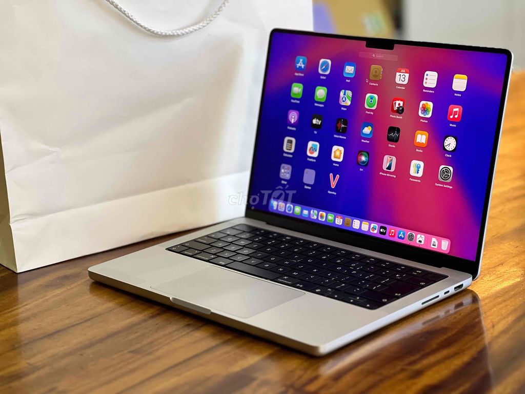 ‼️MacBook Pro 14 inch M1Pro 16GB/512GB ZIN ✅SILVER. Mua bán Laptop tại Quận Hải Châu Đà Nẵng được đăng bởi Việt Lê hình 1