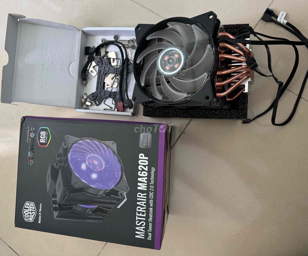 Tản nhiệt Cooler Master MA620P 2 fan led. Mua bán Linh kiện (RAM, Card...) tại Thành phố Thủ Đức Tp Hồ Chí Minh được đăng bởi Anh hình 1
