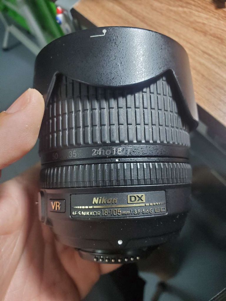 Ống kính Nikon AF-S NIKKOR 18-105mm Đen. Mua bán Máy ảnh, Máy quay tại Thành phố Huế Thừa Thiên Huế được đăng bởi huynh cong hình 1