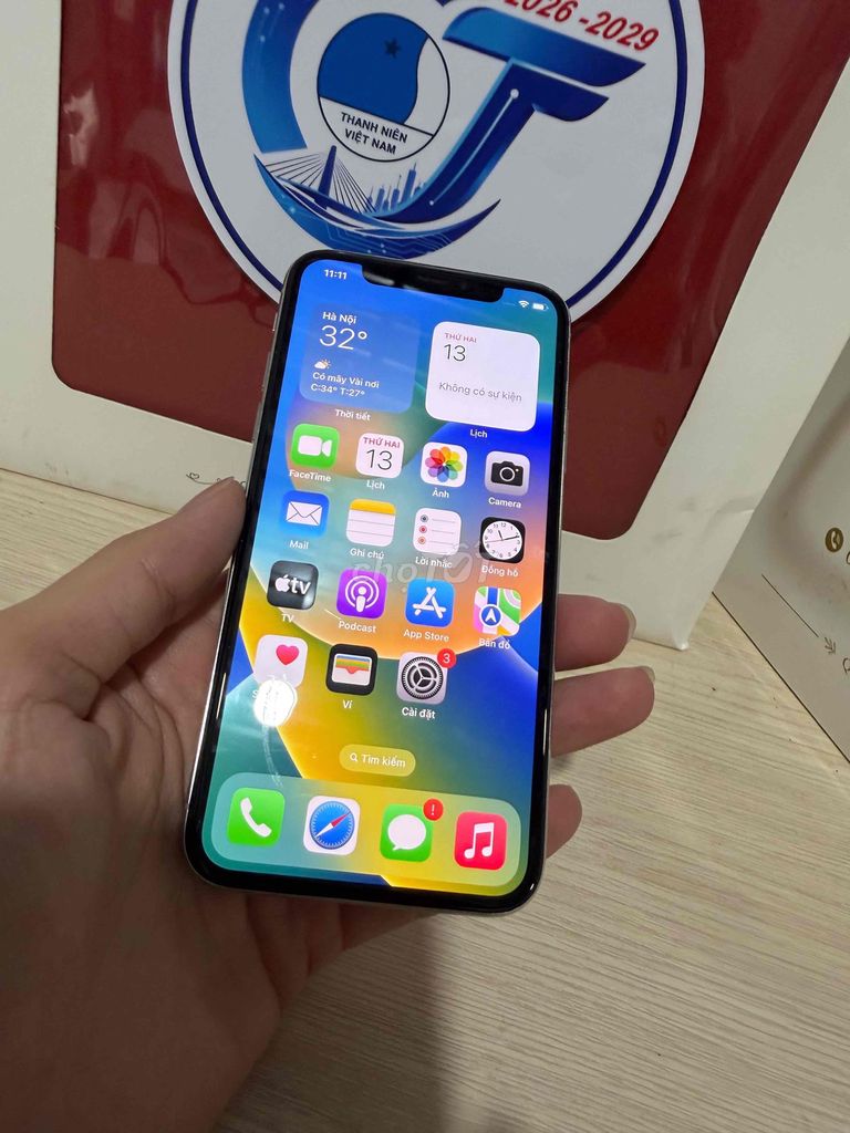 Apple iPhone X Trắng quốc tế zin all. Mua bán Điện thoại tại Quận Ninh Kiều Cần Thơ được đăng bởi everest hình 1