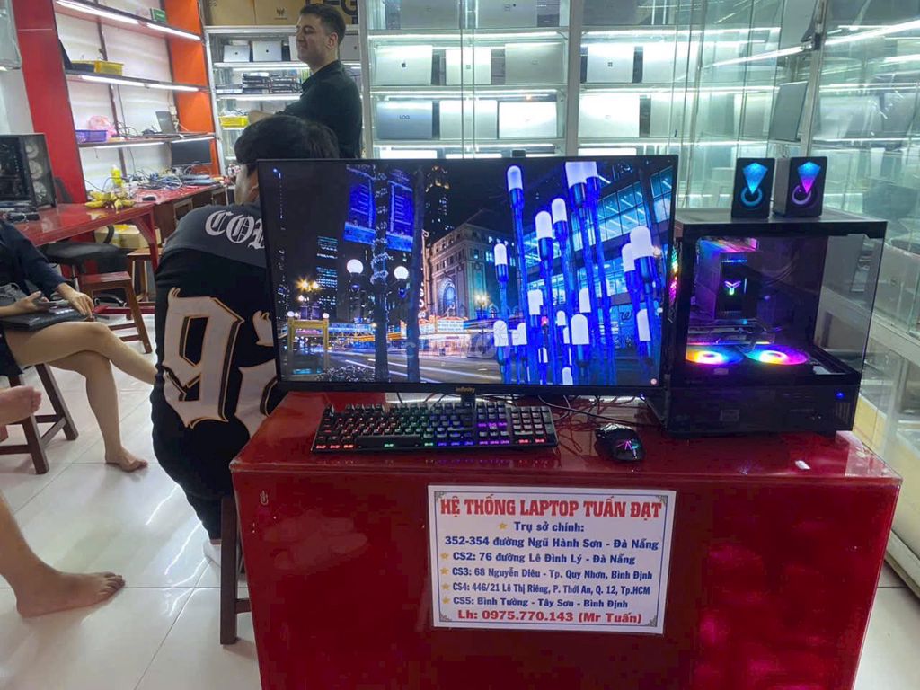 Máy tính chơi game i5-14500 RTX 3060 Mới. Mua bán Máy tính để bàn tại Quận Ngũ Hành Sơn Đà Nẵng được đăng bởi LAPTOP TUẤN ĐẠT  hình 1