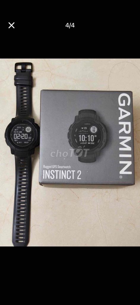 Garmin Instinct 2 Đồng hồ thông minh Đen. Mua bán Thiết bị đeo thông minh tại Quận Hà Đông Hà Nội được đăng bởi Vũ Tuấn Hải hình 1