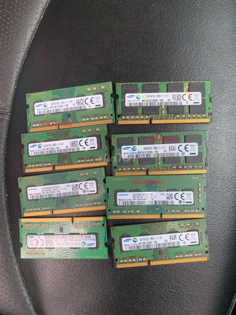 RAM Samsung 4GB/8GB DDR3/DDR4. Mua bán Linh kiện (RAM, Card...) tại Huyện Vĩnh Tường Vĩnh Phúc được đăng bởi Yến  Yến hình 1