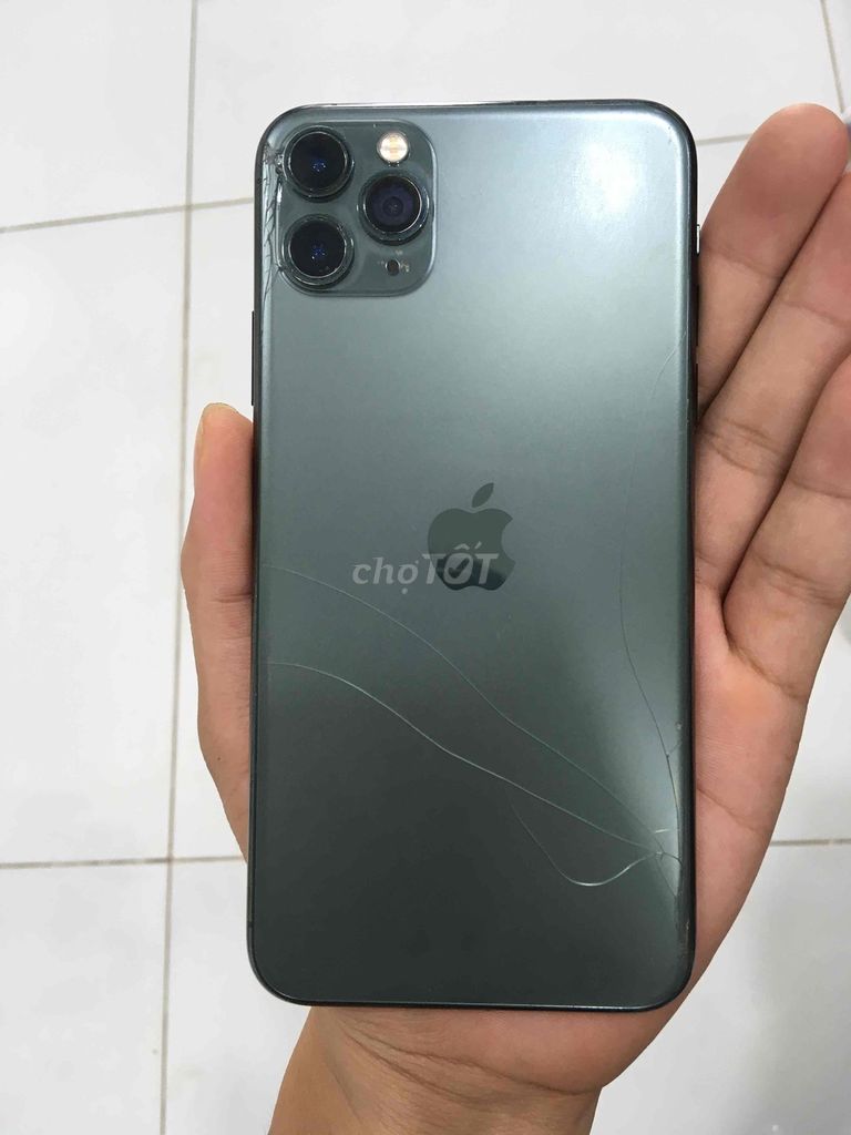 Apple iPhone 11 Pro Max Xám Hư màn hình. Mua bán Điện thoại tại Thành phố Thuận An Bình Dương được đăng bởi đặng văn liên hình 1
