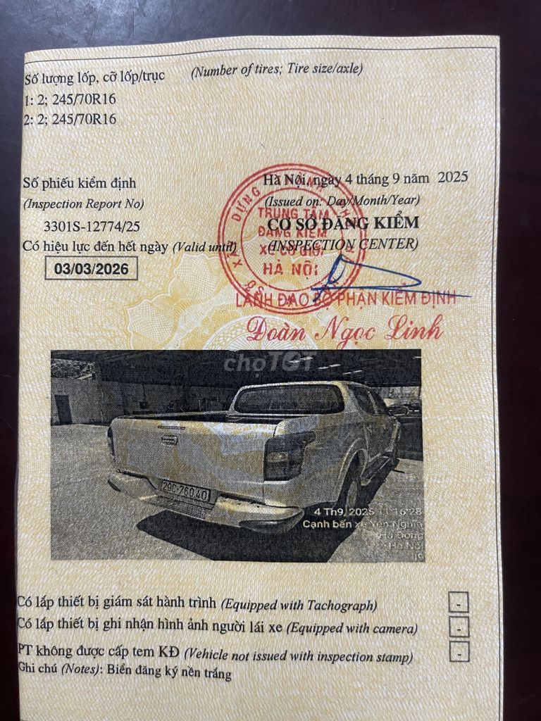 Mitsubishi Triton 2017 4x2 AT - 300000 km. Mua bán Ô tô tại Quận Hà Đông Hà Nội được đăng bởi Nguyen Van Vu hình 7