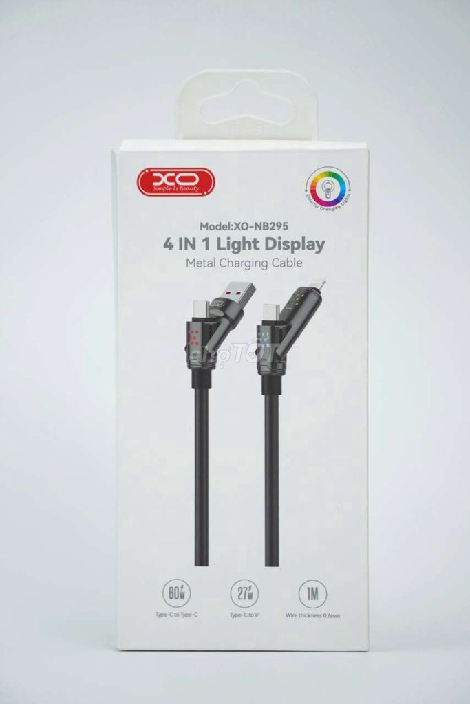 Cáp sạc XO vó đèn. Mua bán Phụ kiện (Màn hình, Chuột...) tại Quận 11 Tp Hồ Chí Minh được đăng bởi Vincent Wu hình 1