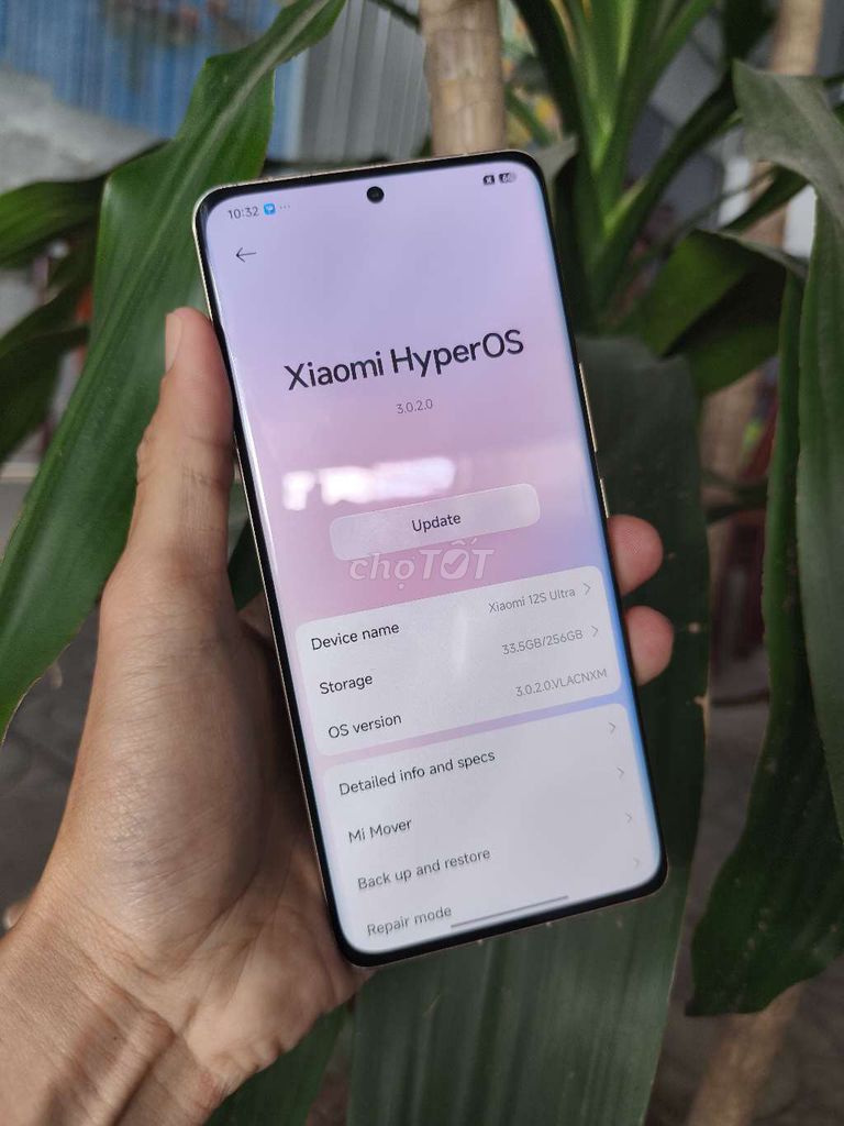 Xiaomi 12S Ultra 256GB Xám. Mua bán Điện thoại tại Quận Ninh Kiều Cần Thơ được đăng bởi sang hình 1