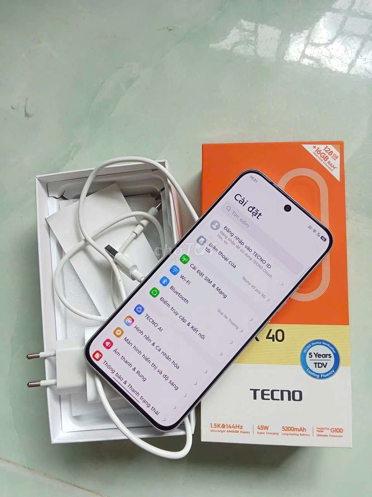 Tecno Spark 40 Pro. Mua bán Điện thoại tại Huyện Trần Đề Sóc Trăng được đăng bởi Hùng Cá  hình 1