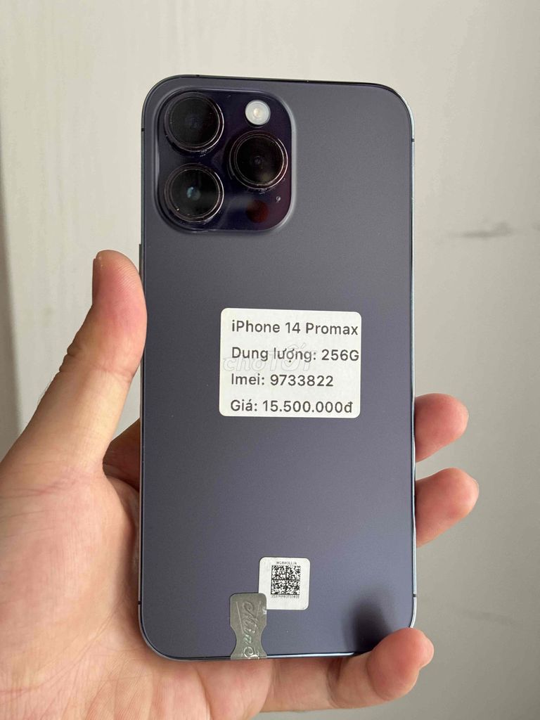 iPhone 14 Pro Max 256GB Tím máy đẹp chuẩn zin. Mua bán Điện thoại tại Thành phố Buôn Ma Thuột Đắk Lắk được đăng bởi Nguyễn Hoàng hình 1