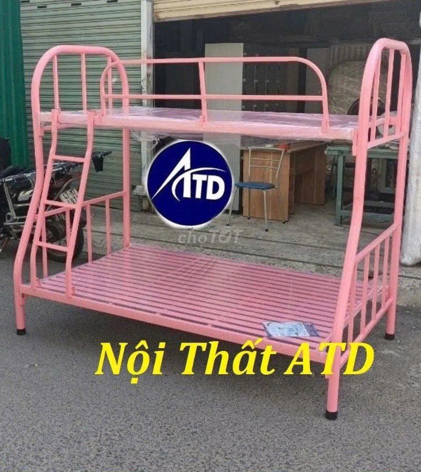 Giường tầng + Giường tầng – Giường tầng + '. Mua bán Giường, chăn ga gối nệm tại Huyện Bình Chánh Tp Hồ Chí Minh được đăng bởi Tổng Kho Nội Thất Sài Gòn hình 1