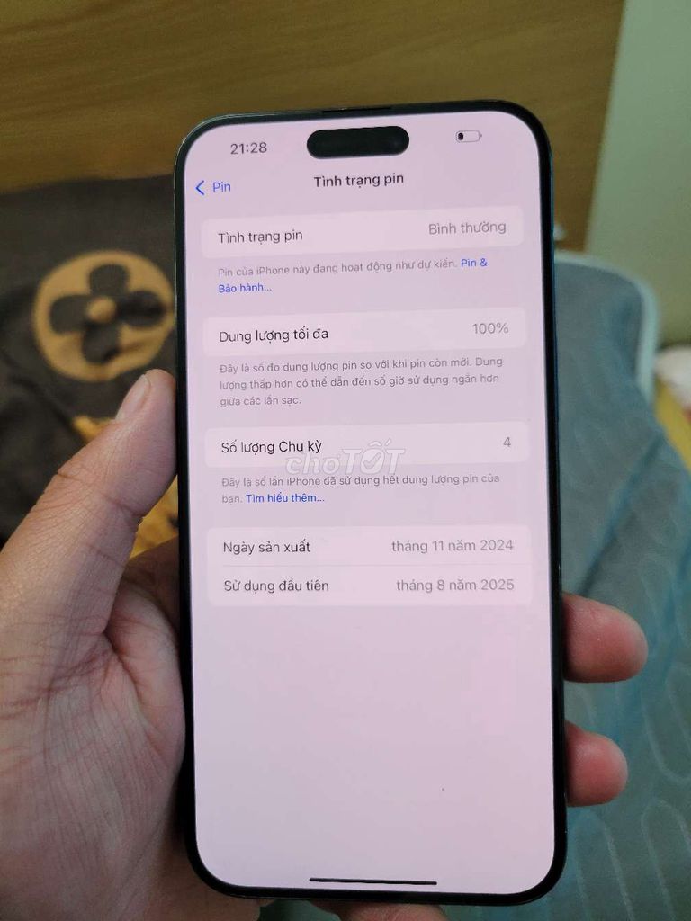 iPhone 15 Pro Max 512GB Đen. Mua bán Điện thoại tại Huyện Hoài Đức Hà Nội được đăng bởi Nguyễn Đức anh  hình 1