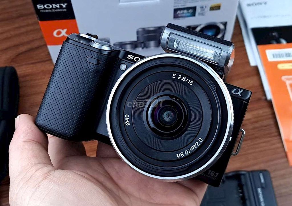 Sony Nex 5N cảm ứng + Lens 16f2.8