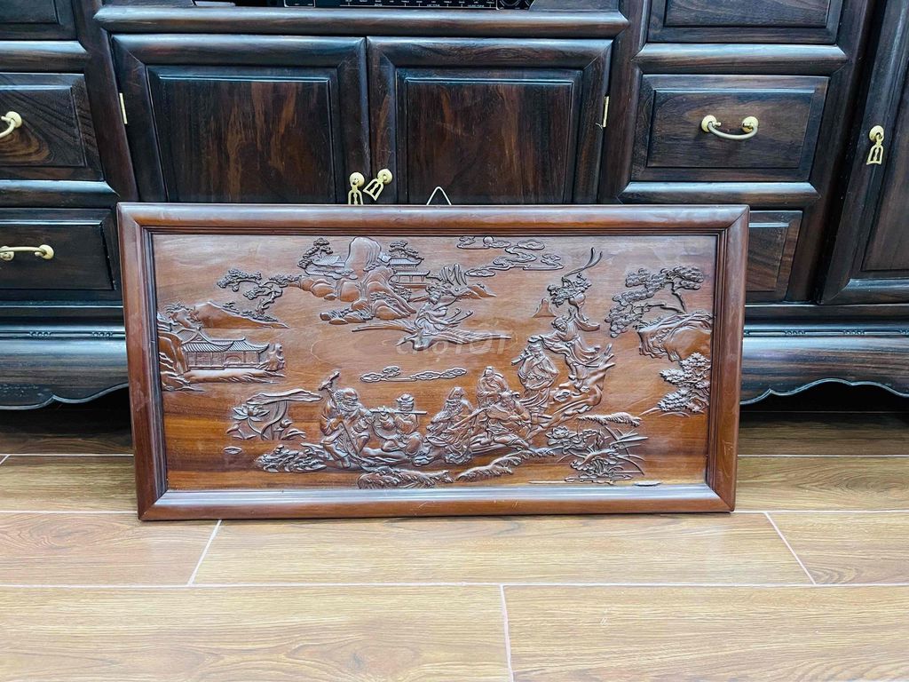Tranh gỗ Gỗ gu 45x87cm Nâu. Mua bán Đồ sưu tầm, đồ cổ tại Huyện Chương Mỹ Hà Nội được đăng bởi lê vũ hình 1