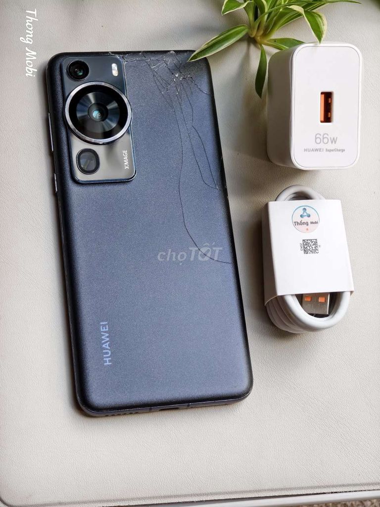 Huawei P60 Pro 256GB, fullcn, lưng vỡ. Mua bán Điện thoại tại Quận Bắc Từ Liêm Hà Nội được đăng bởi Thống Mobi hình 1