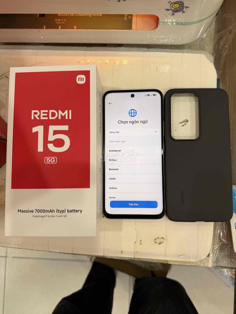 Xiaomi Redmi 15 5G 4GB/128GB Xám. Mua bán Điện thoại tại Thành phố Thủ Đức Tp Hồ Chí Minh được đăng bởi Lâm  hình 1