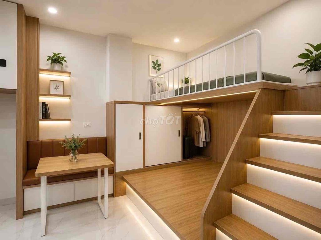 Cho Thuê Full, Điều Hoà Nóng Lạnh, Thang Máy Giá 4.7 Tr/ Phòng