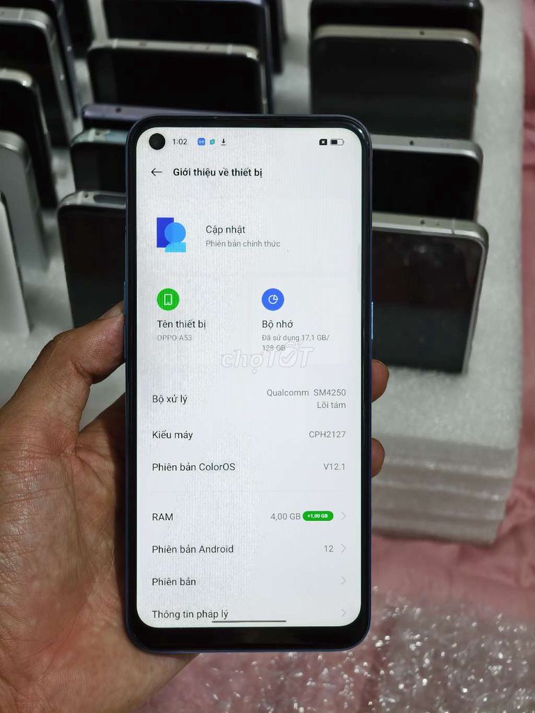 oppo a53 chính hãng bản 4/128 sài ful chức năng