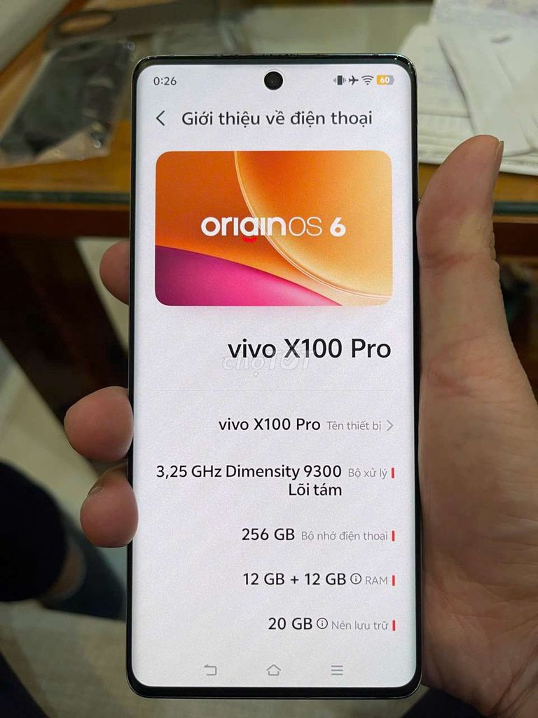Vivo X100 pro dòng chụp ảnh. Mua bán Điện thoại tại Quận Ba Đình Hà Nội được đăng bởi Minh Quân hình 1
