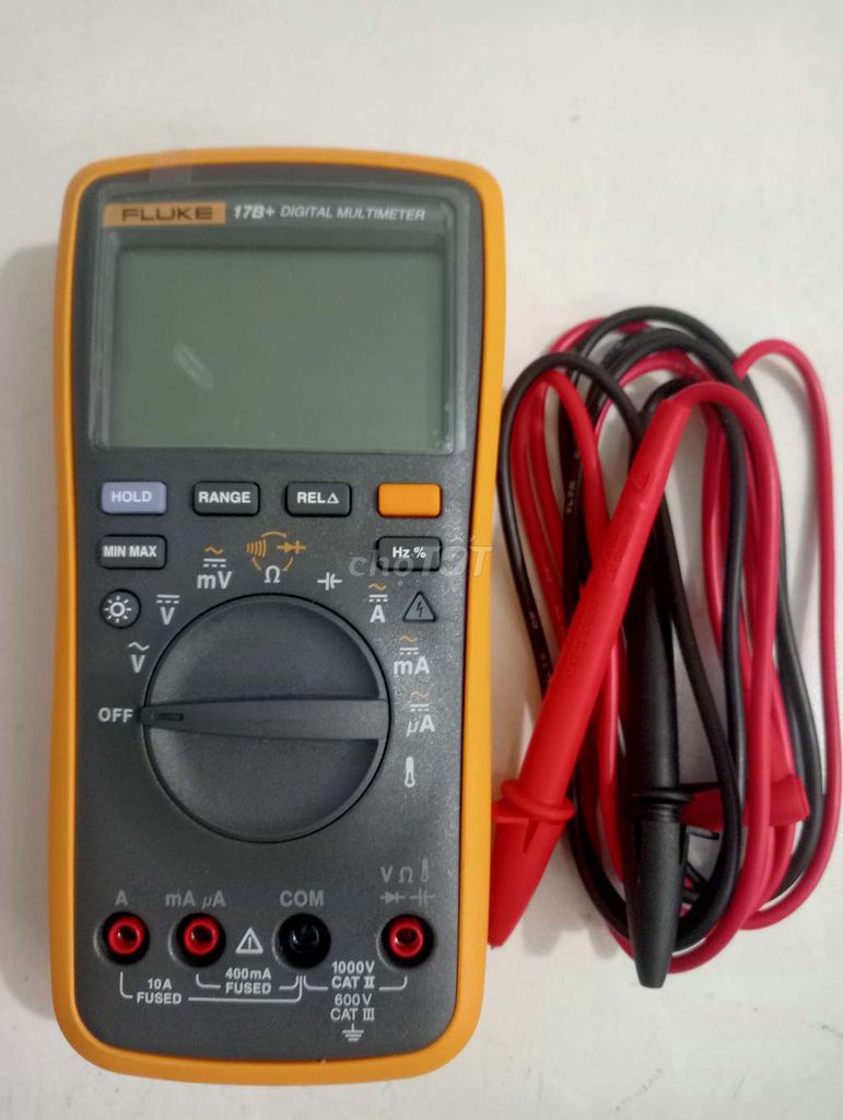 Đồng hồ vạn năng Fluke 17B+ Vàng, Đen Mới. Mua bán Đồ chuyên dụng, Giống nuôi trồng tại Huyện Trảng Bom Đồng Nai được đăng bởi Minh Nguyễn  hình 1