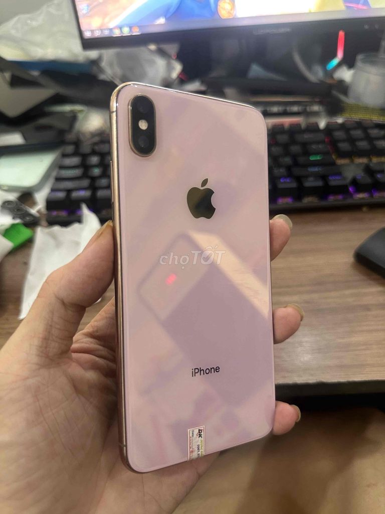 Apple iPhone XS Max 64GB Hồng 100%. Mua bán Điện thoại tại Quận Thanh Khê Đà Nẵng được đăng bởi Dương khánh alo 04HHT hình 1
