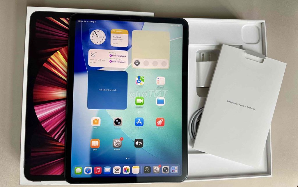 iPad Pro M1 11inch 256gb wifi pin 88% fullbox. Mua bán Máy tính bảng tại Quận Cầu Giấy Hà Nội được đăng bởi Mr Lee hình 1