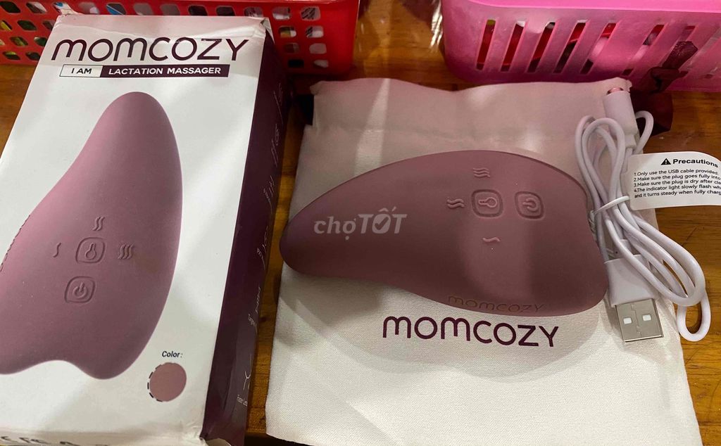 Máy massage Momcozy Lactation Massager Hồng đất. Mua bán Mẹ và bé tại Huyện Củ Chi Tp Hồ Chí Minh được đăng bởi Huỳnh Thuỳ Dương hình 1