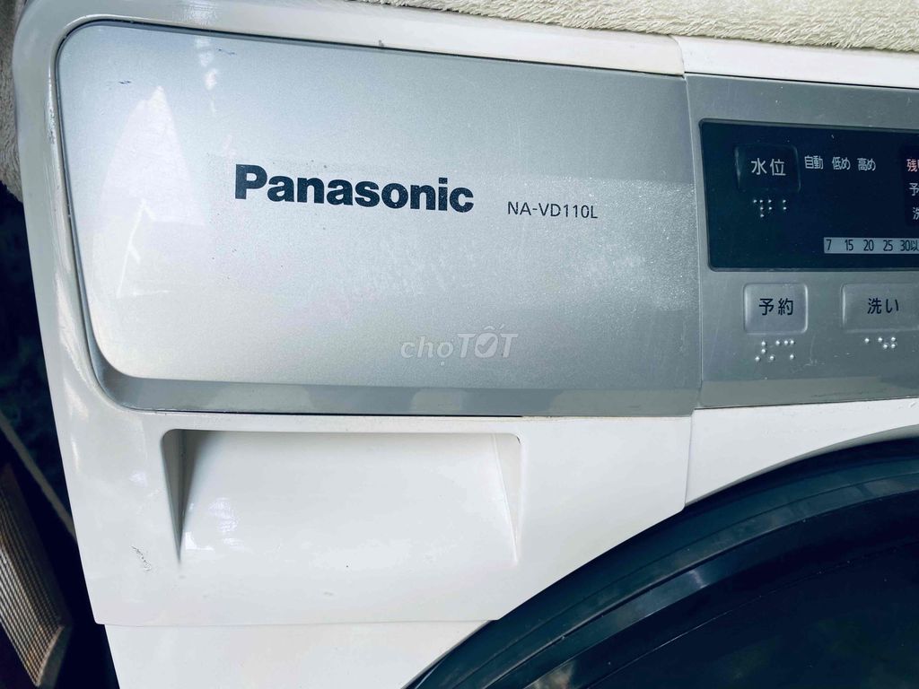 thanh lý máy giặt, sấy Panasonic 9kg nhật, mới 90%