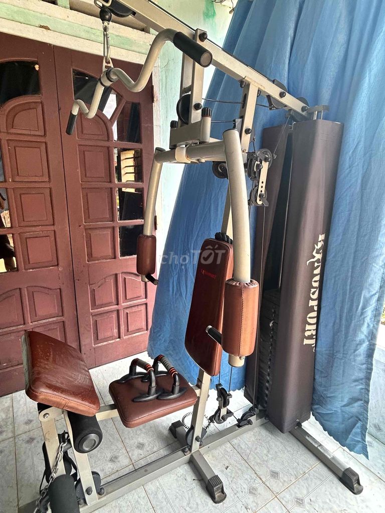 Giàn tạ đa năng Kingsport Kim loại, da. Mua bán Đồ thể thao, Dã ngoại tại Thị xã Điện Bàn Quảng Nam được đăng bởi Bảo Nguyễn Gia hình 1
