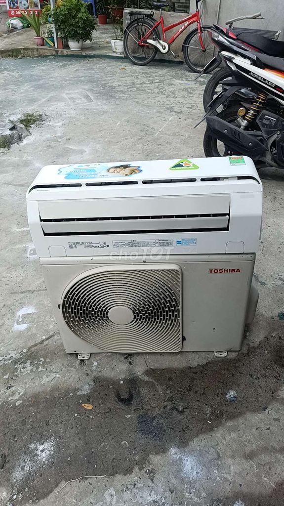 Máy lạnh Toshiba 1,5hp nội địa nhật gas 32 mới 90%