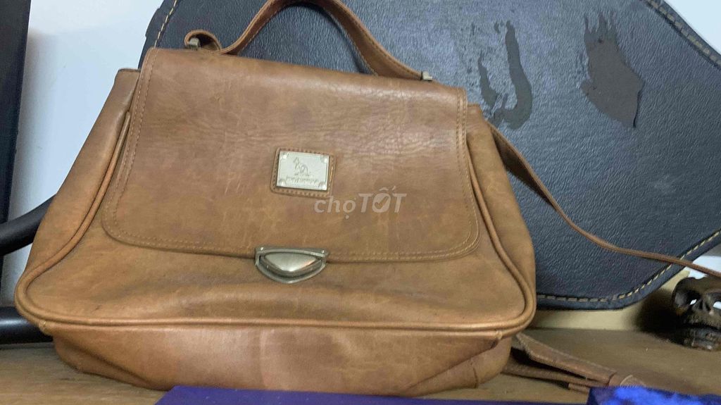 Cặp da Nâu Unisex. Mua bán Túi xách tại Huyện Hóc Môn Tp Hồ Chí Minh được đăng bởi Meo Meo hình 1