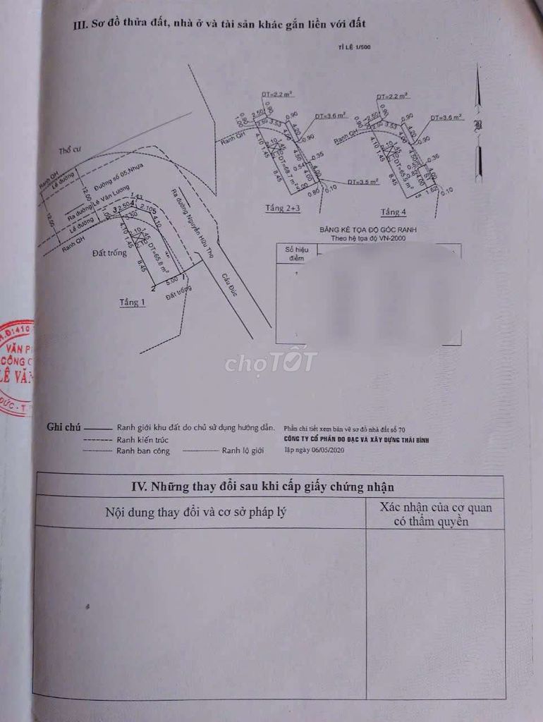 Cần bán gấp nhà cao 4 tầng gần làng đại học căn góc