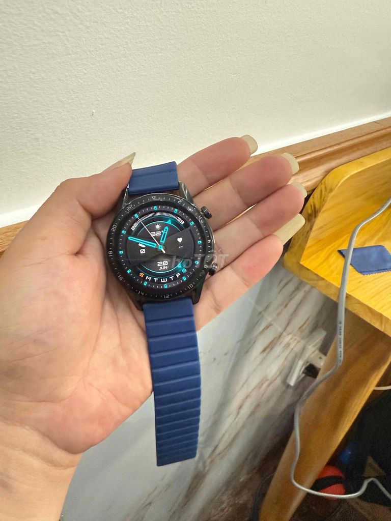 Huawei Watch GT2 Đen, Xanh Đã sử dụng. Mua bán Thiết bị đeo thông minh tại Quận 11 Tp Hồ Chí Minh được đăng bởi Khoa Nguyễn  hình 1