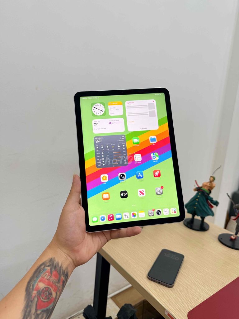 Apple iPad Air 4 Wifi 64GB Zin Nguyên Bản. Mua bán Máy tính bảng tại Quận Đống Đa Hà Nội được đăng bởi Tùng Táo Hanoi Mobile hình 1