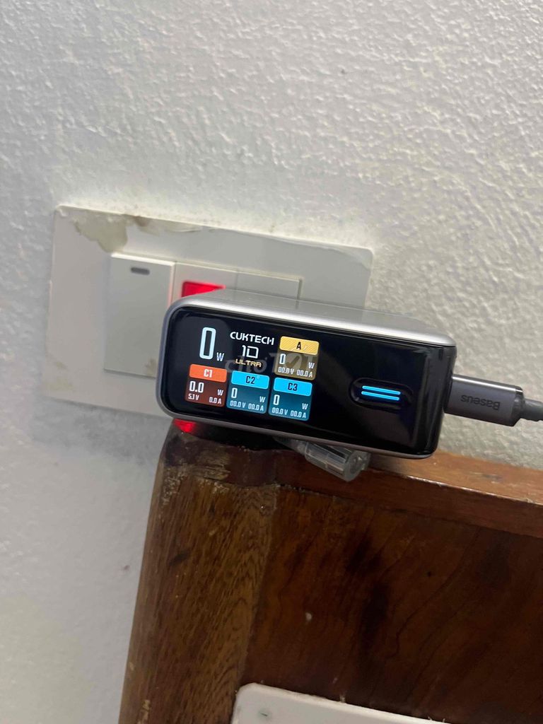 Cuktech 10 Ultra 120W. Mua bán Phụ kiện (Màn hình, Chuột...) tại Huyện Quốc Oai Hà Nội được đăng bởi Việt Ank hình 1