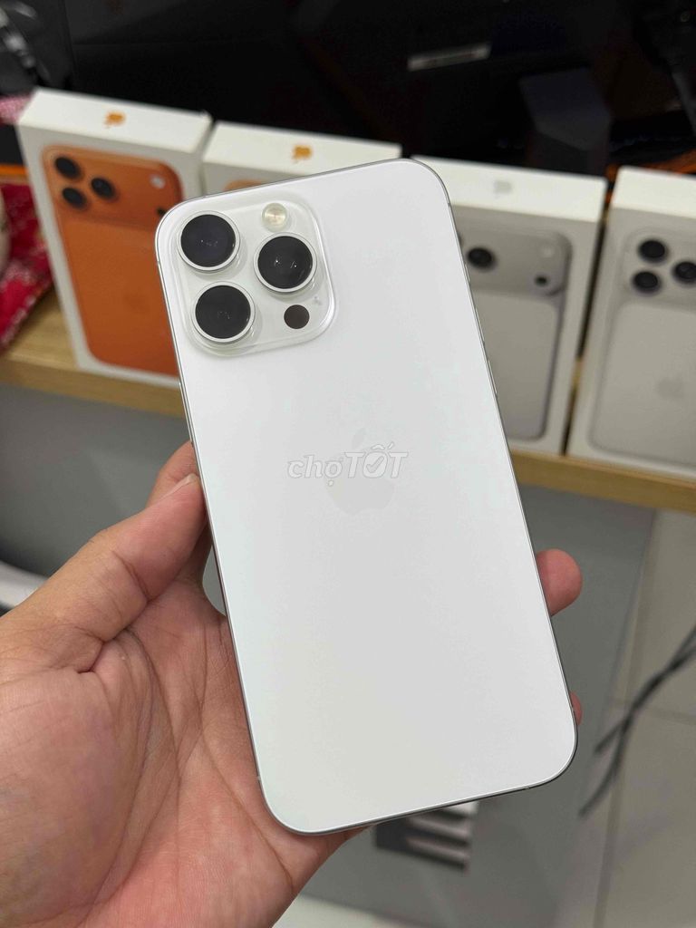 Apple iPhone 16 Promax 256GB Trắng Đã sử dụng. Mua bán Điện thoại tại Quận Ninh Kiều Cần Thơ được đăng bởi DUY IPHONE  hình 1