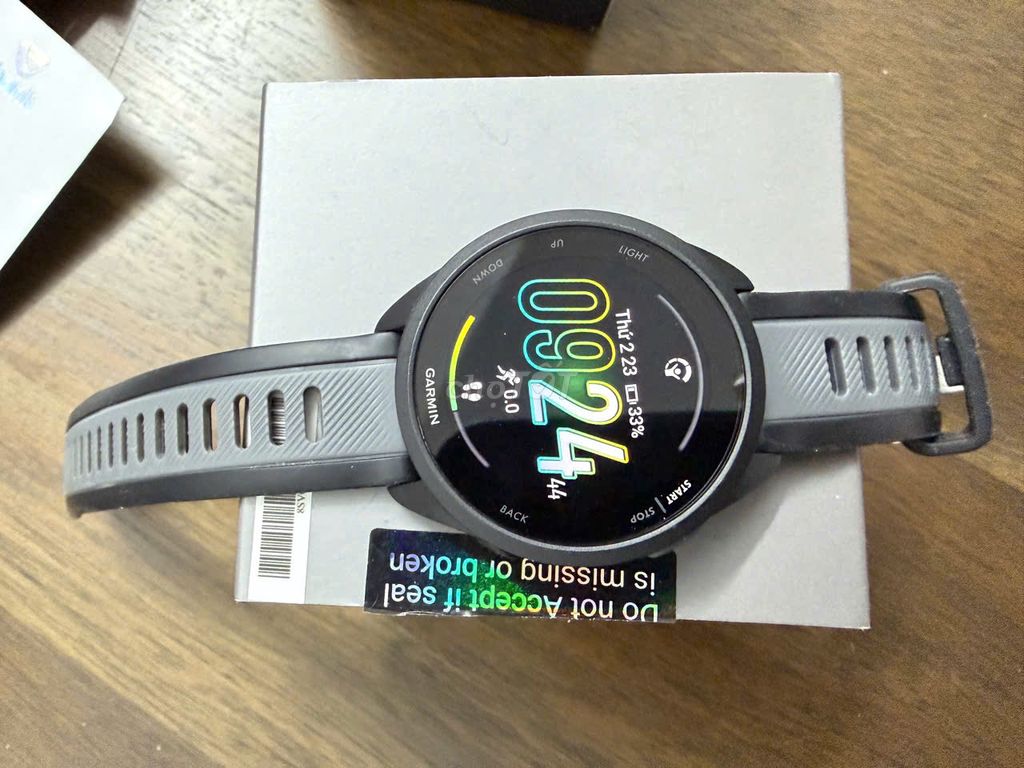 Garmin 165 Mới 99%. Mua bán Thiết bị đeo thông minh tại Quận Hoàng Mai Hà Nội được đăng bởi Trần Quang hình 1