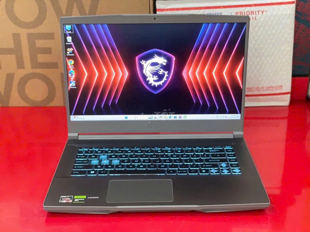MSI Gaming  Ryzen 5/ 16GB/512GB/ RTX 2050. Mua bán Laptop tại Quận Gò Vấp Tp Hồ Chí Minh được đăng bởi Tin Hoc Miền Nam hình 1