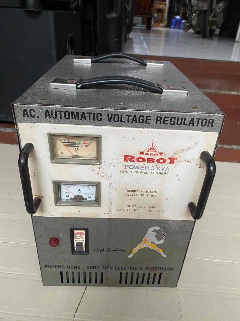 Ổn áp Robot New Millennium 5 KVA. Mua bán Đồ chuyên dụng, Giống nuôi trồng tại Quận Cái Răng Cần Thơ được đăng bởi ĐUC HOÀNG hình 1