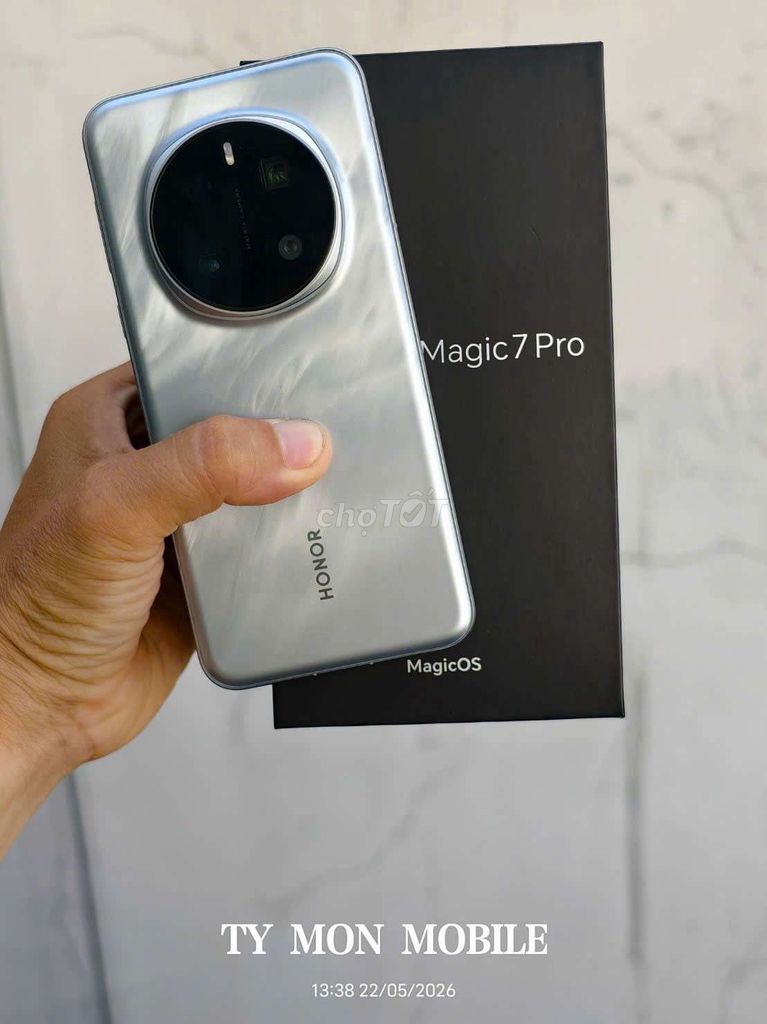 Honor Magic 7 Pro 512GB Bạc. Mua bán Điện thoại tại Quận 5 Tp Hồ Chí Minh được đăng bởi TY  MON MOBILE hình 1