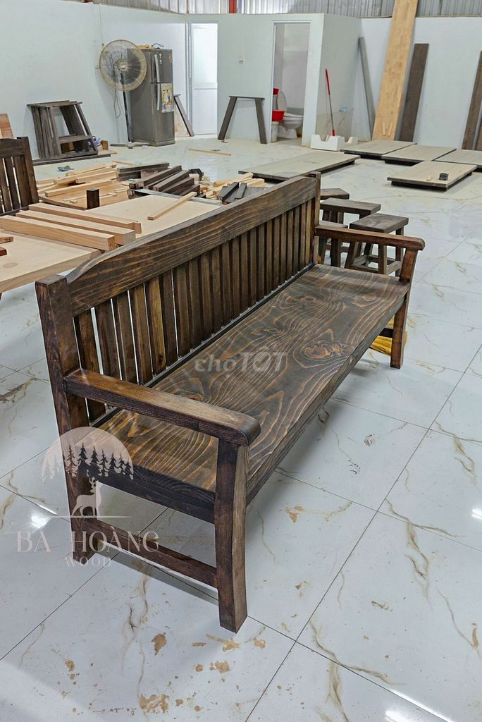 Ghế tựa sân vườn Bá Hoàng Wood