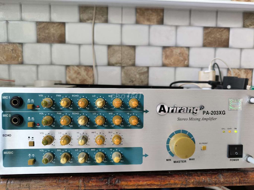Amply Arirang PA-203XG Bạc. Mua bán Tivi, Âm thanh tại Quận Bình Tân Tp Hồ Chí Minh được đăng bởi nam hình 1