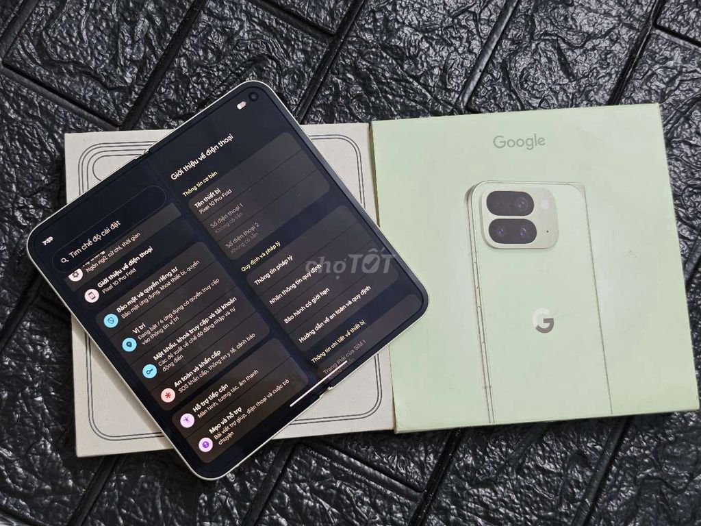 Google Pixel 10 Pro Fold 256GB Xanh 99% Quốc tế GL. Mua bán Điện thoại tại Quận Gò Vấp Tp Hồ Chí Minh được đăng bởi Minh hình 1