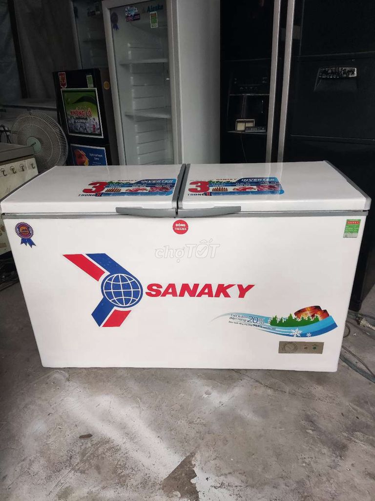 Tủ đông Sanaky 420 lít Trắng. Mua bán Tủ lạnh tại Quận Tân Phú Tp Hồ Chí Minh được đăng bởi bưởi xoài hình 1