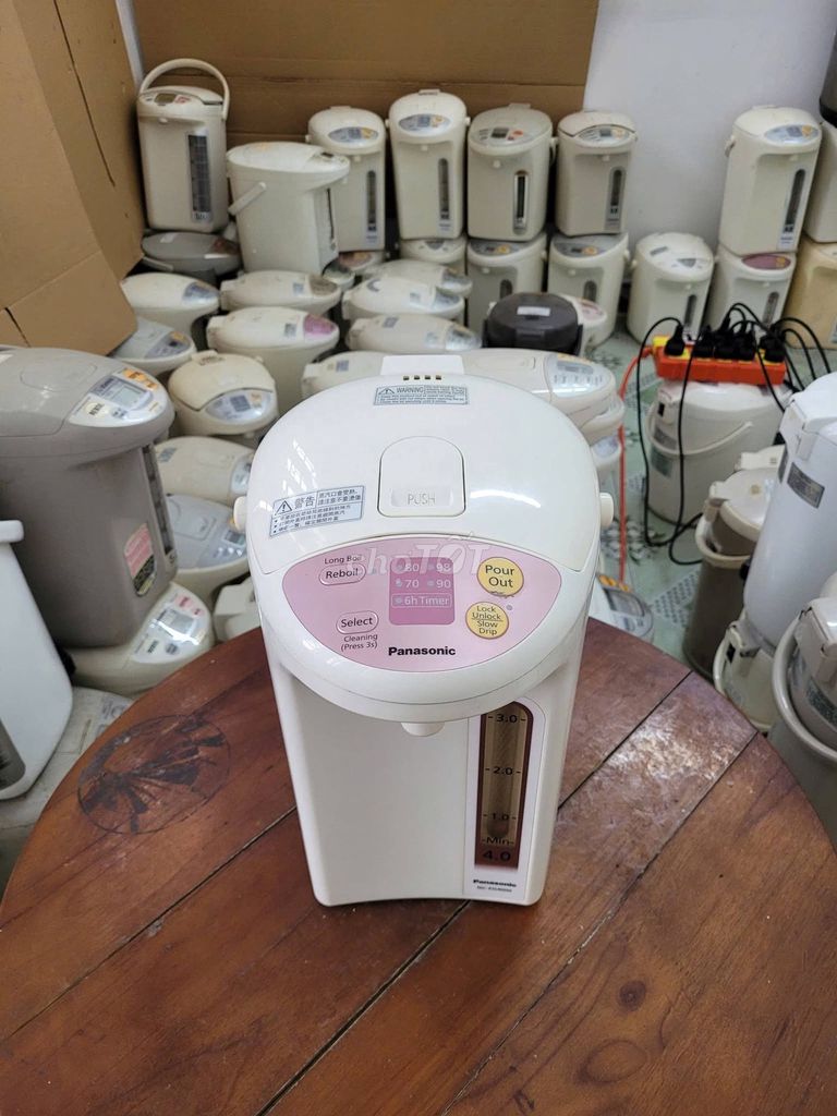 Bình thủy điện Panasonic 4 lít Trắng. Mua bán Bếp, lò, đồ điện nhà bếp tại Quận 1 Tp Hồ Chí Minh được đăng bởi Hội Đồ Điện Tử hình 1