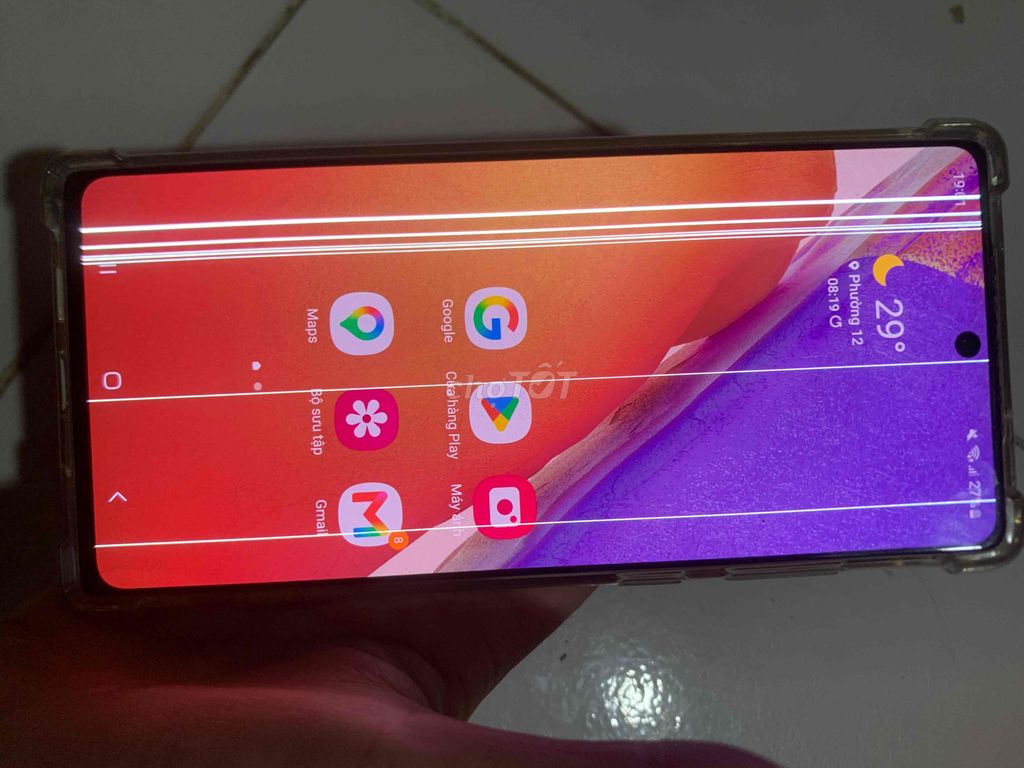 Samsung Note 20 Đồng Sọc màn hình. Mua bán Điện thoại tại Quận Bình Thạnh Tp Hồ Chí Minh được đăng bởi Nguyen Linh hình 1