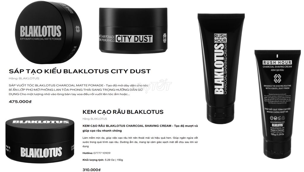 combo sáp tóc+gel cạo râu. Mua bán Phụ kiện thời trang khác tại Quận 7 Tp Hồ Chí Minh được đăng bởi Huỳnh Thị Thu Thanh hình 1