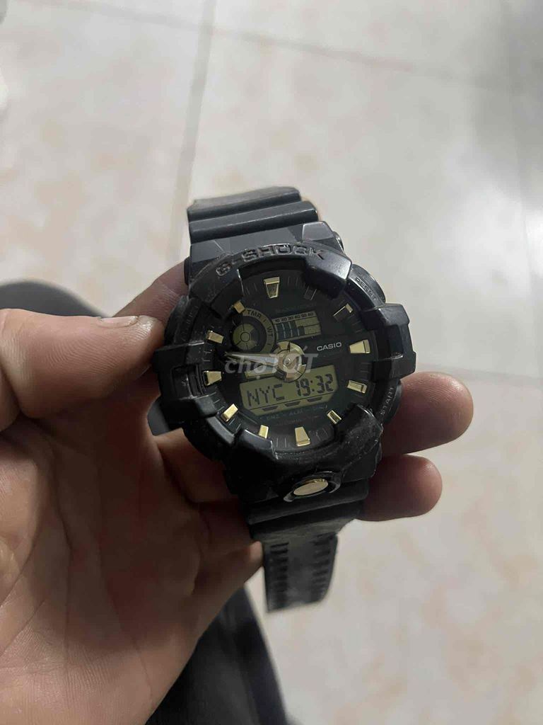Đồng hồ Casio G-Shock Đen Nam. Mua bán Đồng hồ tại Huyện An Dương Hải Phòng được đăng bởi Phúc Nguyên  hình 1